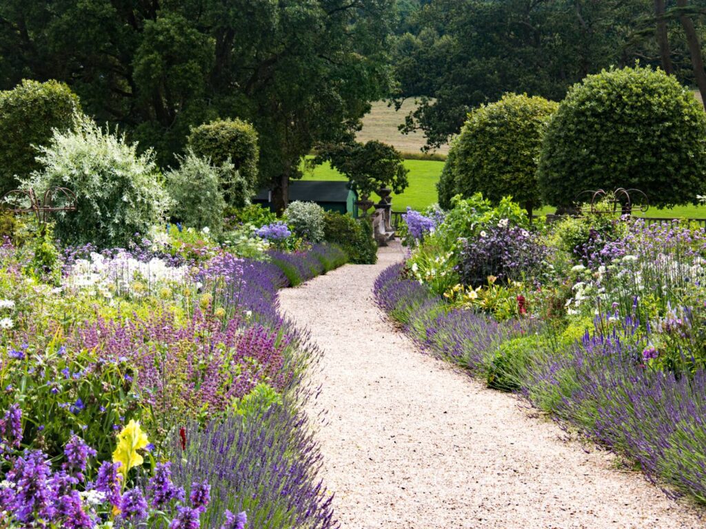 Castle Hill Estate and gardens near Barnstaple in North Devon