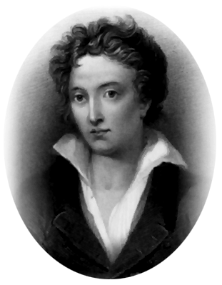 Percy Bysshe Shelley, who honeymooned in Lynmouth, Devon