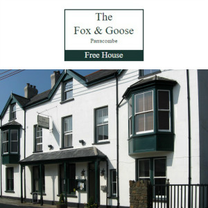 The Fox & Goose Inn restaurant, Parracombe