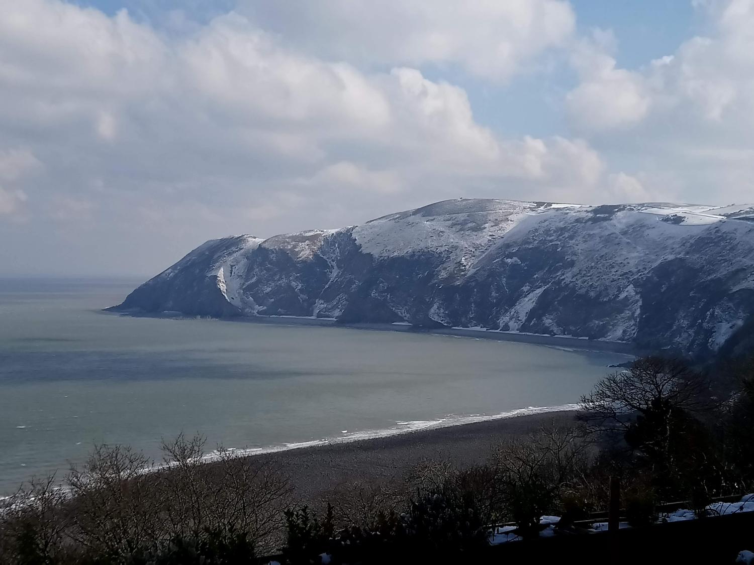 Foreland Point in winter